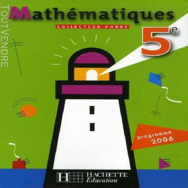 mathématiques 5e - programme 2006