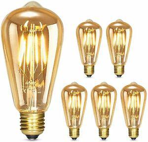 Albrillo ampoule led e27 vintage edison st64, dimmable