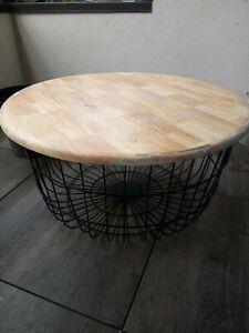 Table basse ronde