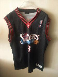 Allen iverson 3 philadelphia sixers 76ers nba basketball