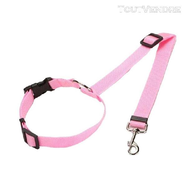 Chien chat de sécurité ceinture de sécurité sangle de