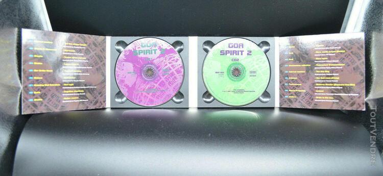 Goa spirit 2. hard psychedelic trance. 2 cd various. digipak