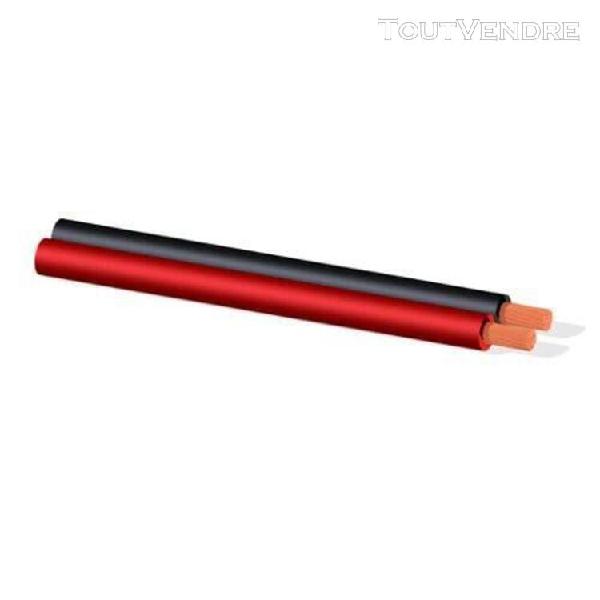 Procab als07-5 câble haut-parleur 2x 0.75mm² rouge/noir