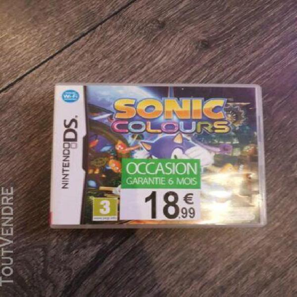 Sonic colours jeu ds