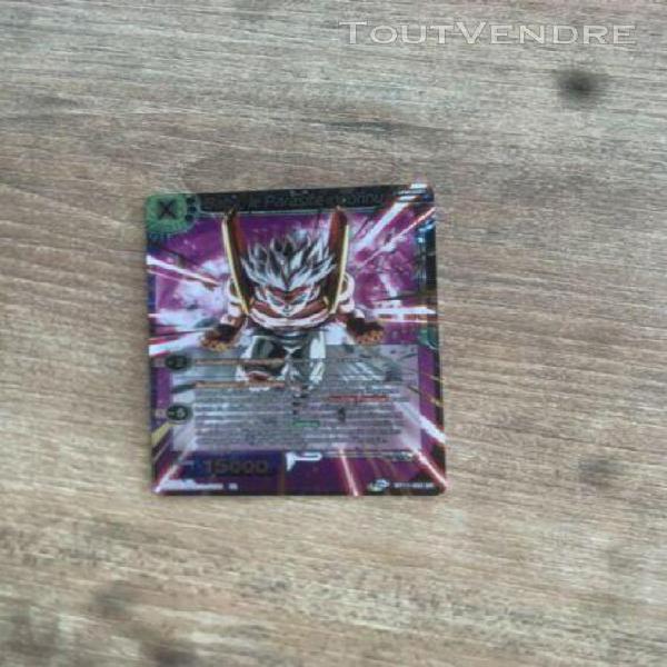 carte dragon ball super card game bt11-033 sr baby, le paras