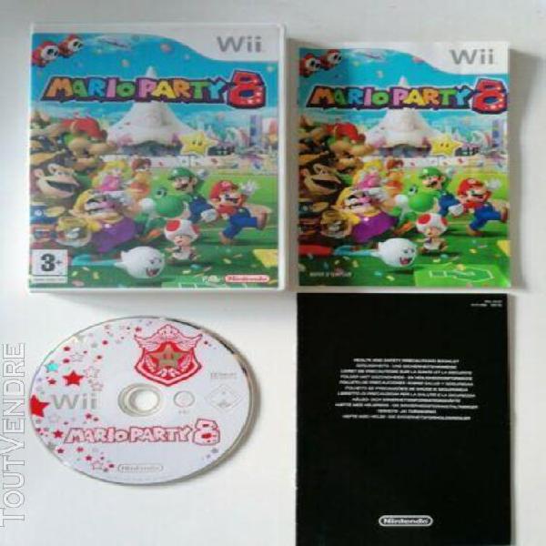 Jeu nintendo wii mario party 8 complet fr