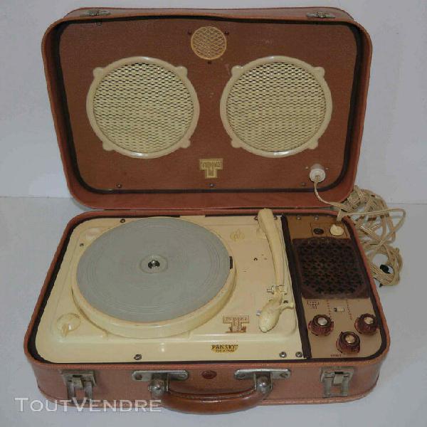 tourne disque electrophone vintage teppaz 336 à restaurer