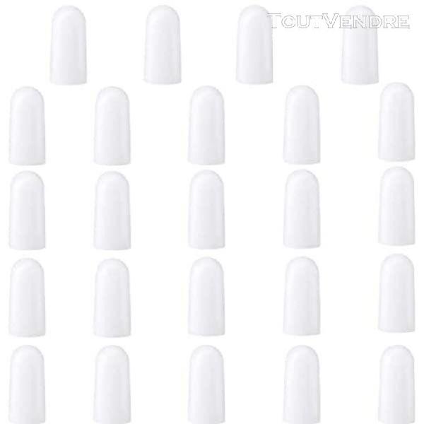 24 pièces embout en gel protecteur dorteil en silicone