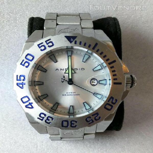 Android usa ad549bs divemaster montre homme quartz bracelet