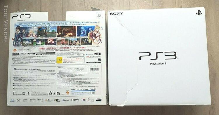 console sony ps3 playstation tales of xillia x edition ntsc-