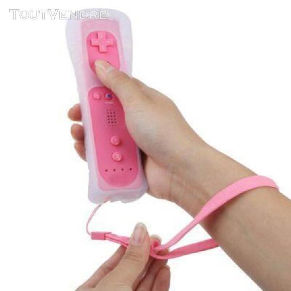 manette wiimote pour nintendo wii - rose