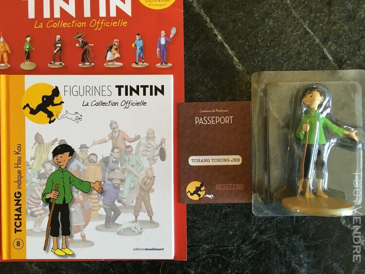 Figurine Tintin 110 Coco la collection officielle Hergé Moulinsart