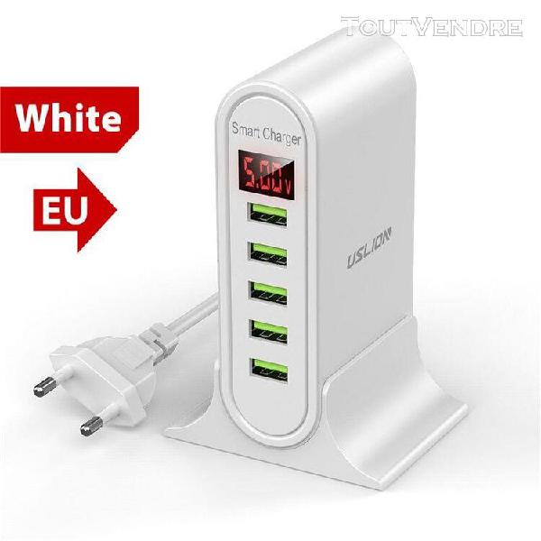 station de charge usb À 5 ports pour Écran xiaomi led,