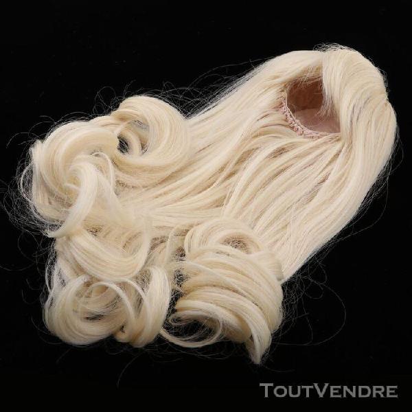 vêtements accessoires cheveux bouclés perruque naturelle