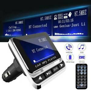 Kit voiture bluetooth transmetteur fm radio lecteur mp3