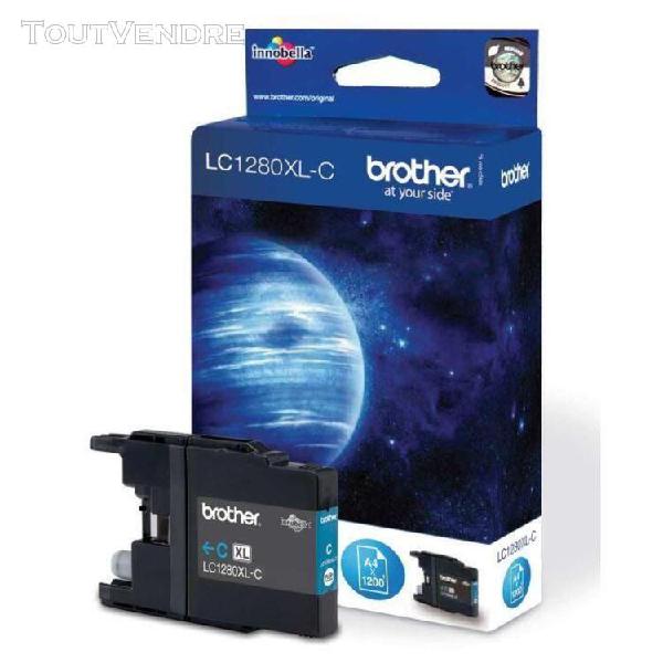 brother lc1280xlc cyan cartouche d'encre; brother lc1280xlc,