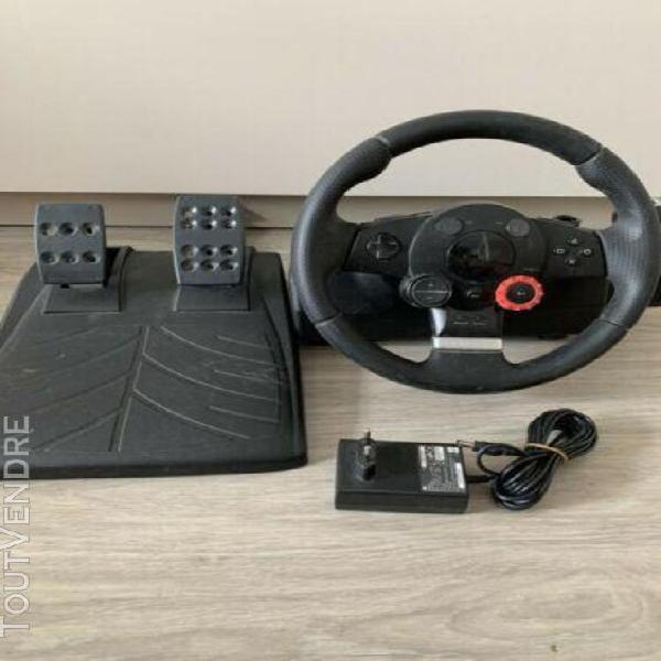 Volant ps3 / ps2 / pc logitech driving force gt feedback whe