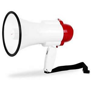 mini megaphone porte voix 30w 500m enregistreur volume