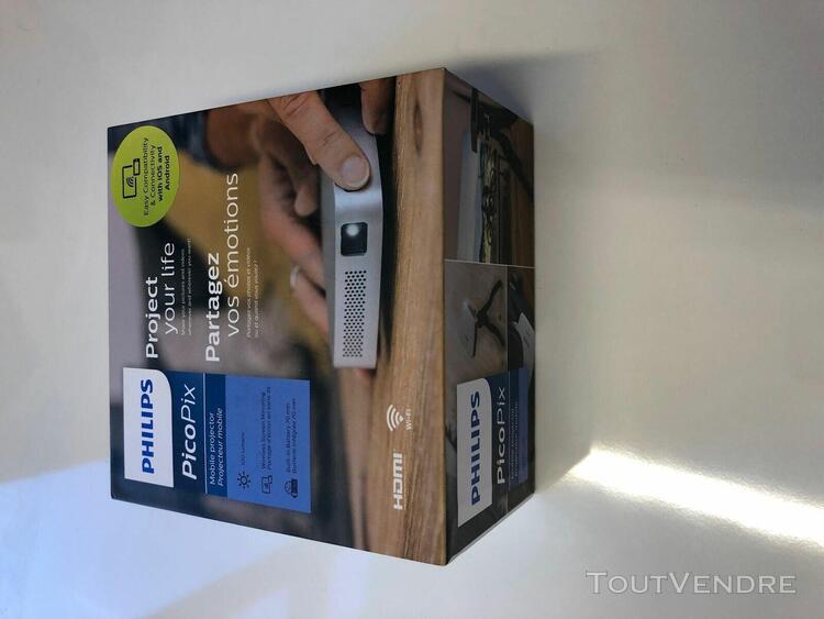 philips picopix projecteur mobile ppx5110/int