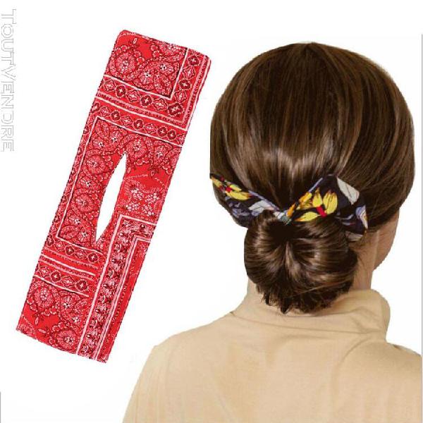 Habile chignon pour cheveux, bandes de cheveux de mode femme Habile chignon pour cheveux, bandes de cheveux de mode femme