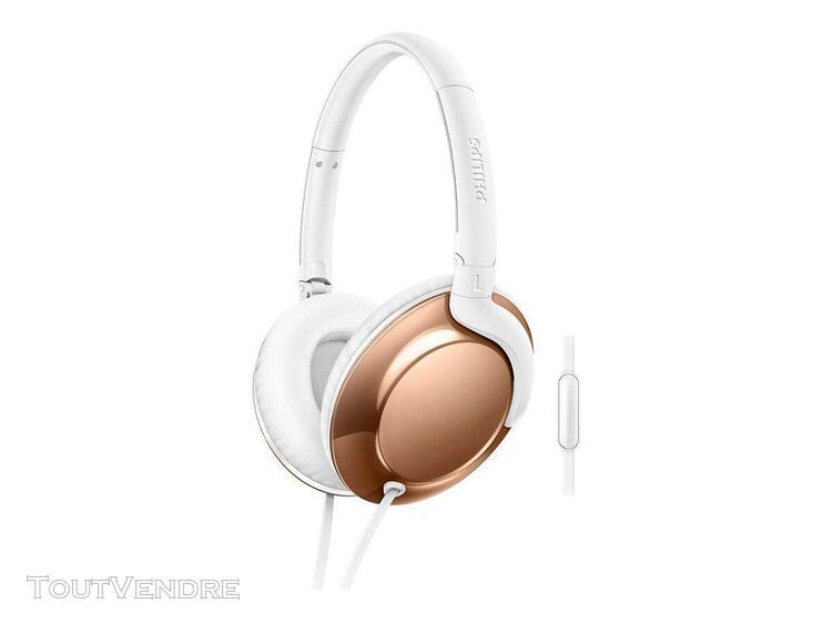 philips shl4805rg - Écouteurs avec micro - sur-oreille -