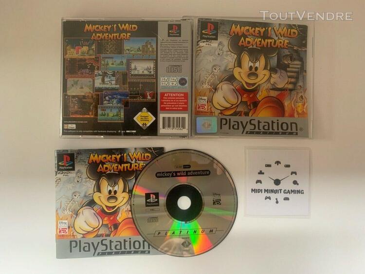 Playstation 1 ps1 - mickey&#39;s wild adventure