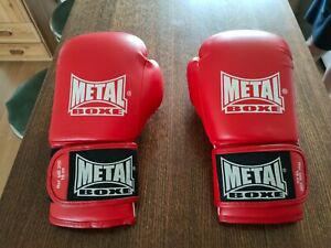 paire de gants de boxe metal boxe