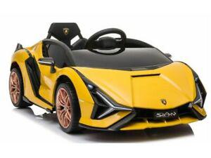 lamborghini sian 12 volts electrique pour enfant avec