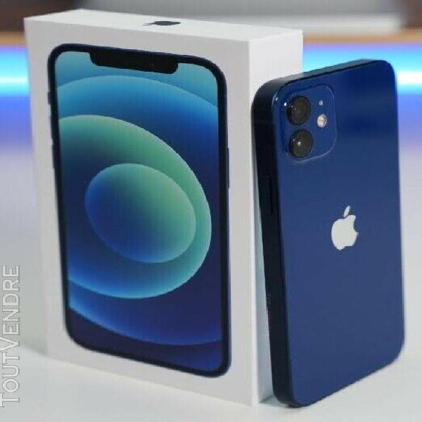 Apple iphone 12 azul 64gb reacondicionado a nuevo garantizad