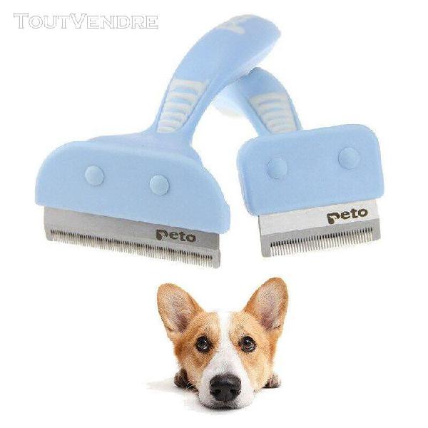 Brosse d&#39;épilation pour animaux de compagnie, peigne pou