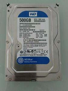 disque dur interne wd blue 500go 7200rpm 16mo (wd5000aakx)