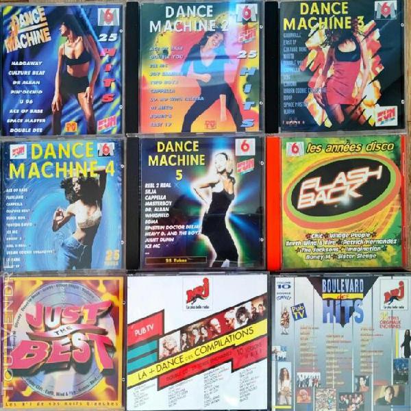 Lot 54 cd + 6 singles divers tous styles francais, anglo-sax