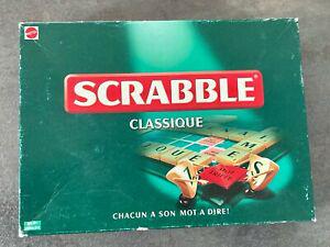 jeu de société scrabble classique - mattel