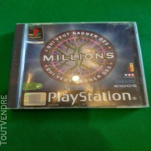 jeu vidéo sony playstation 1 2 3 ps1 ps2 qui veut gagner