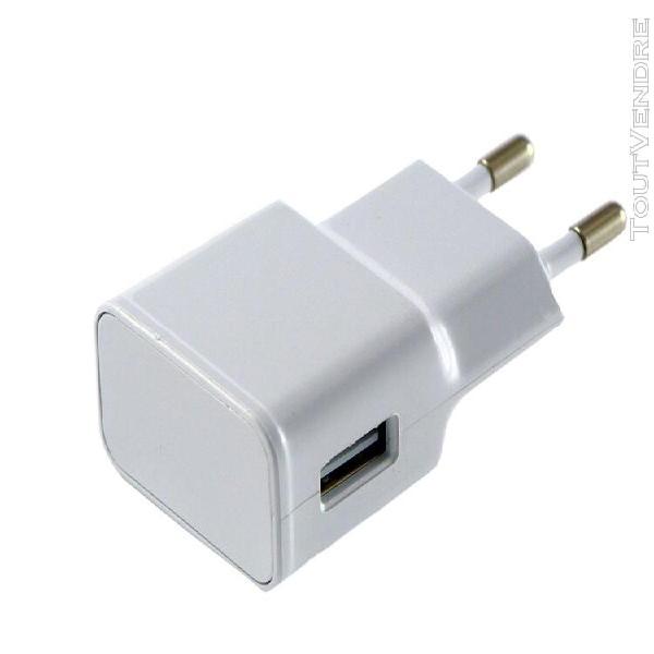 Chargeur secteur blanc prise secteur pour samsung galaxy a3