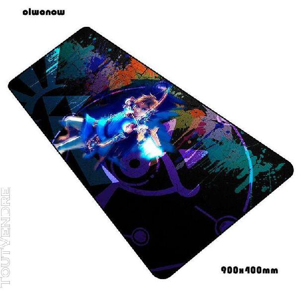 Tapis de souris 90x40cm pour gamer, parfait pour le bureau o