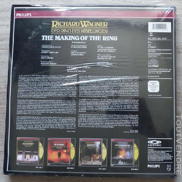 Cd video: wagner, der ring des nibelungen, the making of th