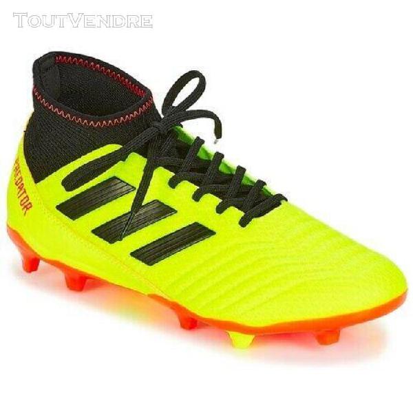 Chaussures de football predator 18.3 fg - jaune/noir/rouge -