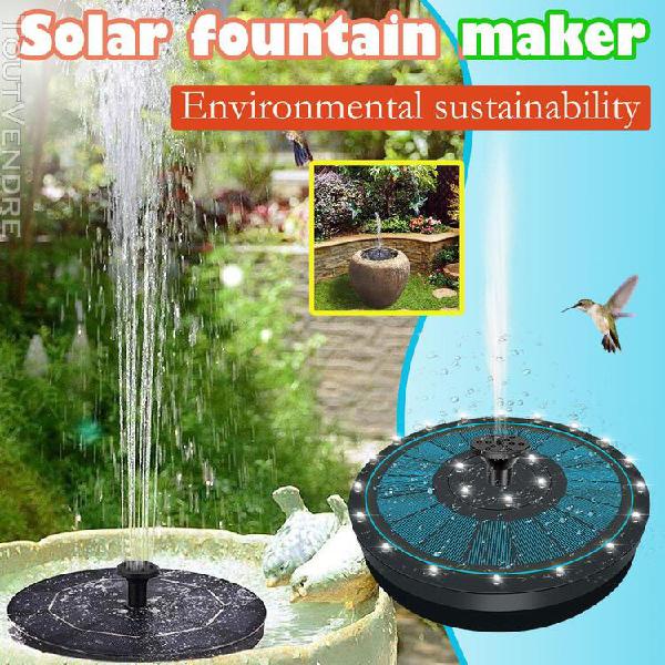 Fontaines solaires flottantes fontaines flottantes pour pisc