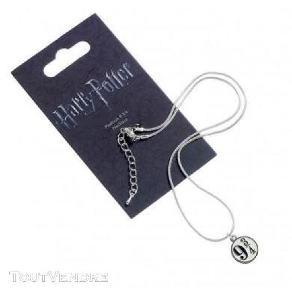 Harry potter - pendentif et collier plaqué argent -