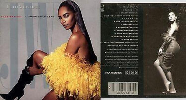 jody watley "larger than life" - cd 13 titres - (voir track