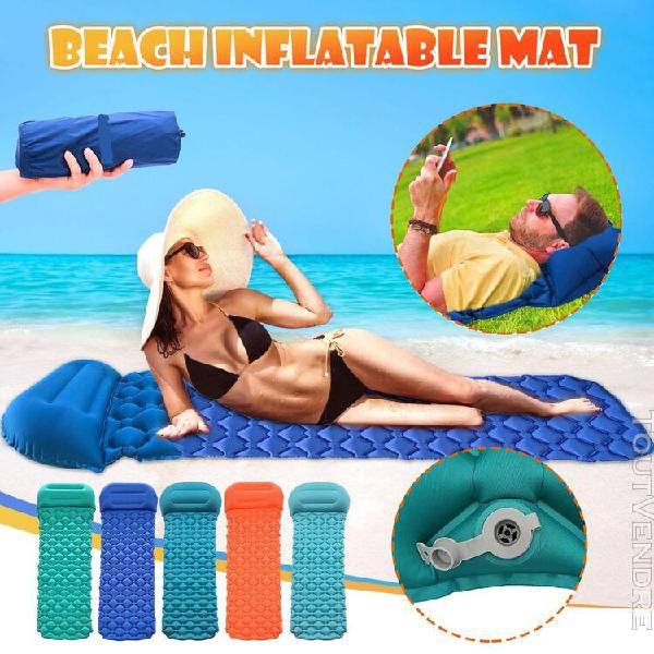 Matelas pneumatique simple matelas de sol tapis de plage de