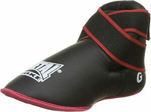 metal boxe protège pieds full contact enfant xs, noir