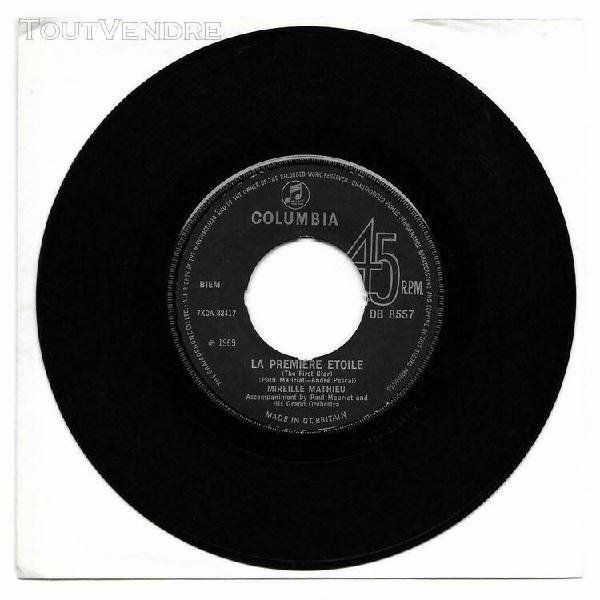 Mireille mathieu -45t sp juke-box press.gr.britain - la prem