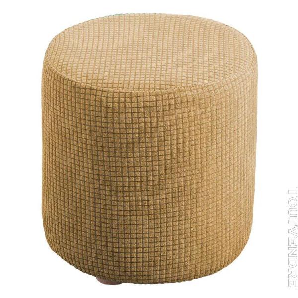 super stretch ottoman covers housse ronde ottoman housse pli