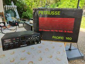 Ssb transceiver radio cb 27 mhz petrusse pacific 160 en