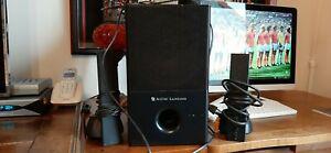 altec lansing - 1 caisson basse + 2 satellites - xmedia - en