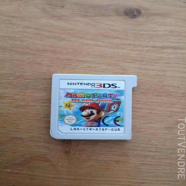 Jeux nintendo 3ds mario party island tour sans boîte