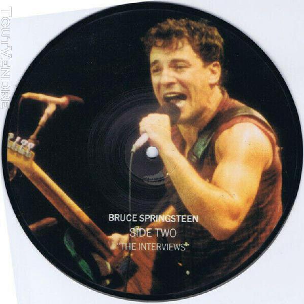 Bruce springsteen ‎– the interviews  (2 × vinyl, 7&quot;,