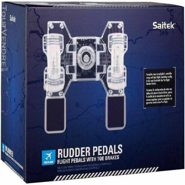 Logitech g saitek pro flight rudder pedals